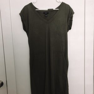 Olive Green Dress